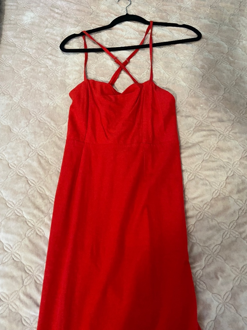 Red dress